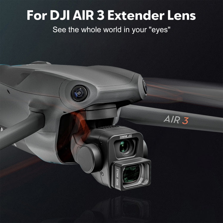 For DJI Air 3 STARTRC Drone Wide-Angle Lens Filter, For DJI Air 3 For DJI Air 3 STARTRC Drone Wide-Angle Lens Filter, For DJI Air 3